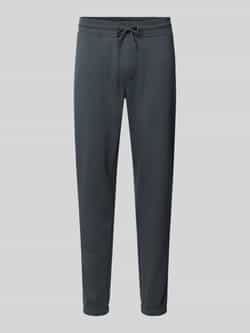 Tommy Jeans Grijze Geborstelde Katoenen Joggers Slim Fit Gray Heren