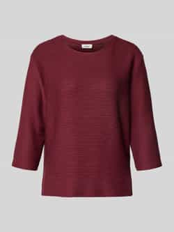 s.Oliver RED LABEL Relaxed fit sweatshirt met structuurmotief