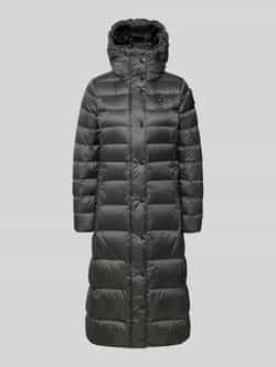 Blauer Usa Gewatteerde lange jas met capuchon model 'ANITA'