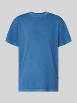 G-Star RAW Overdyed Center Chest Loose T-Shirt Midden blauw Heren
