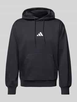 ADIDAS SPORTSWEAR Hoodie met logostitching model 'FEELCOZY'