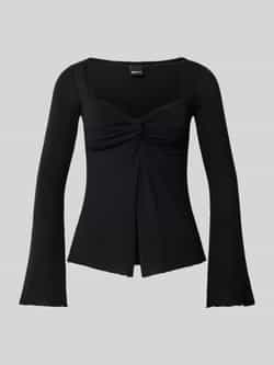 Gina Tricot Shirt met lange mouwen in wikkellook