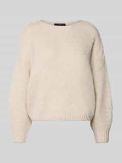 Oui Relaxed fit gebreide pullover met mohairgehalte