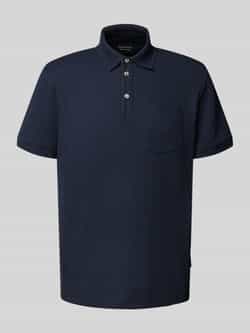 Tom Tailor Regular fit poloshirt van katoenmix
