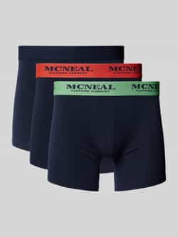 MCNEAL Boxershort met band met label in een set van 3 stuks