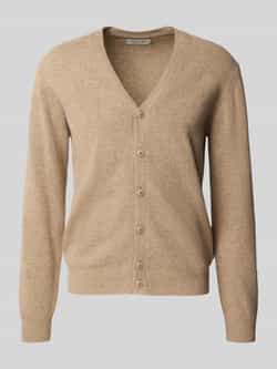 Casual friday Gebreid jack met V-hals model 'KARL'