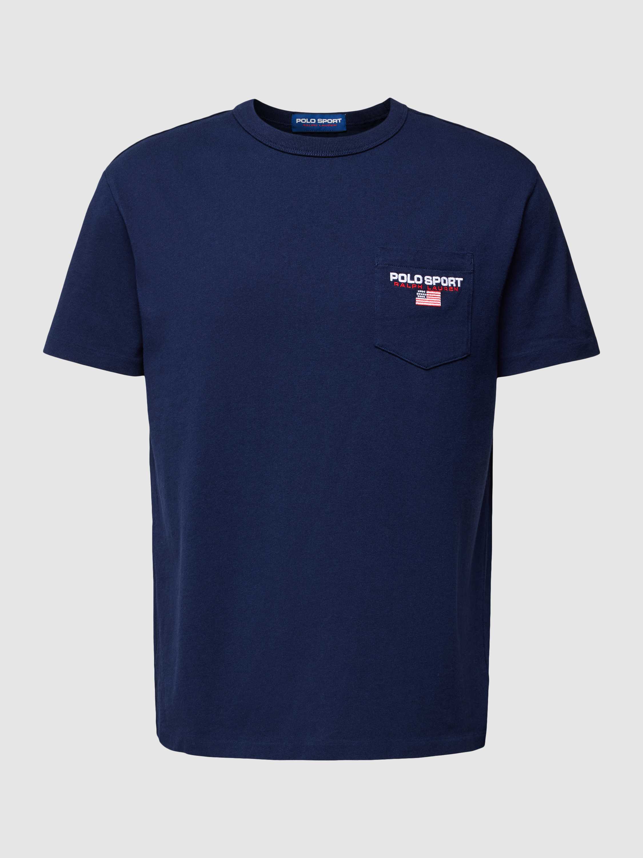 Polo Ralph Lauren Sport Pocket T-Shirt Blue- Heren Blue