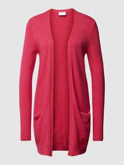 Vila Open Kleur Cardigan Herfst Winter Collectie Pink Dames