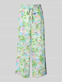 Christian Berg Woman Wide leg culotte met bandplooien