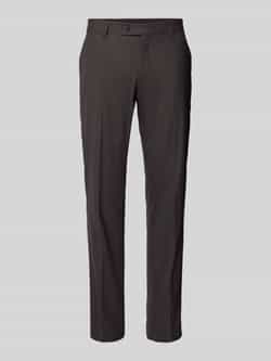 HECHTER PARIS Tapered fit pantalon met persplooien