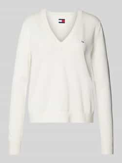 TOMMY JEANS Trui met V-hals TJW ESSENTIAL VNECK SWEATER EXT