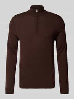 Selected Homme Regular fit schipperstrui van zuivere merinowol model 'TRAY'