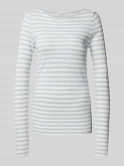 Marc O'Polo Regular fit shirt met lange mouwen van puur katoen met streepmotief
