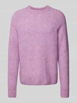 Les Deux Gebreide pullover met ribboorden model 'Gilbert'