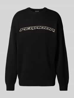 Pegador Oversized gebreide pullover met ronde hals model 'LENOX'