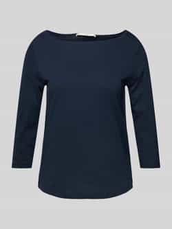LANIUS T-shirt met 3 4-mouwen