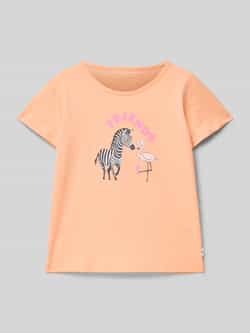 Tom Tailor Regular fit T-shirt van puur katoen