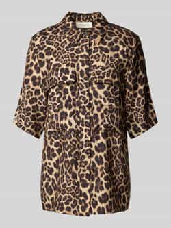 Copenhagen Muse Regular fit blouse met borstzakken model 'GABBY'