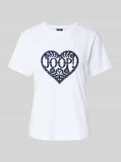 Joop! T-shirt met ronde hals model 'Tita'