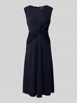 Lauren Ralph Lauren Midi-jurk met knoopdetail model 'TESSANNE'