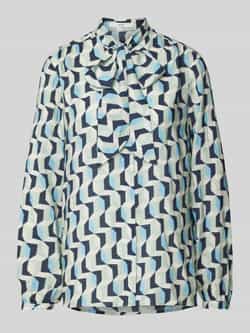 BRAX Regular fit blouse met strikceintuur model 'Stijl.Vivi'