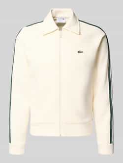 Lacoste Regular fit sweatjack van katoenmix
