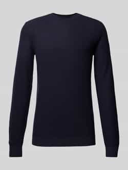 Jack & Jones Premium Gebreide pullover met ribboorden model 'LUCAS'
