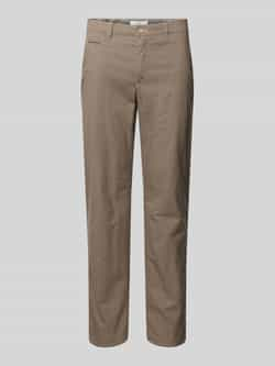 BRAX Regular fit chino met paspelzak model 'FABIO'