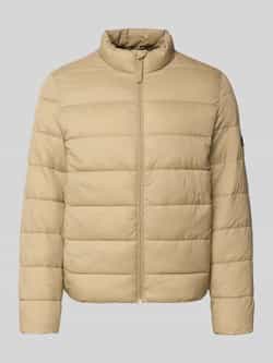 Pepe Jeans Regular fit gewatteerd jack met opstaande kraag