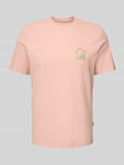 Blend T-shirt met motief- en statementstitching model 'JOBBE'