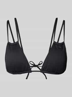 Calvin Klein Underwear Bikinitop met structuurmotief model 'TRIANGLE'