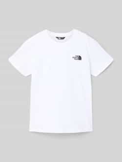 The North Face Regular fit T-shirt met logoprint model 'DOME'