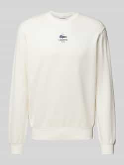 Lacoste Classic fit sweatshirt met logoprint model 'HERITAGE'