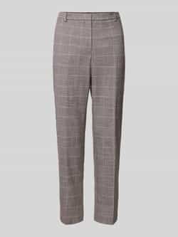 Jake*s Collection Slim fit stoffen broek met verkort model