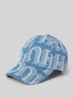 Hugo Blue Baseballpet in denimlook model 'Alyce'