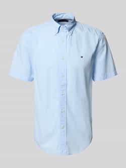 Tommy Hilfiger Regular fit vrijetijdsoverhemd met korte mouwen model 'FLEX'