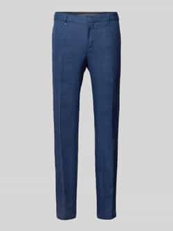Boss Slim fit linnen broek met achterzakken model 'Genius'