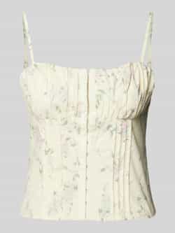 Gina Tricot Top met plooien model 'Gathered'