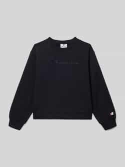 Champion Sweatshirt met labelstitching