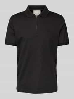 CK Calvin Klein Regular fit poloshirt met ritssluiting