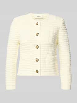 Bash Gebreid jack met structuurmotief model 'GASPARD'