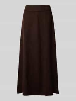 Christian Berg Woman Gebreide rok met elastische band