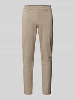 Only & Sons Slim fit stoffen broek met riemlussen model 'MARK'