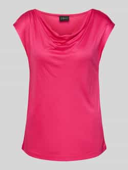 S.Oliver BLACK LABEL Loose fit T-shirt van pure viscose