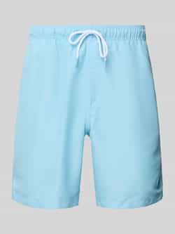 Shiwi Regular fit zwembroek met labelpatch model 'Mike'