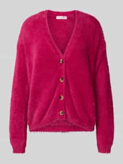 Christian Berg Woman Gebreide cardigan met V-hals