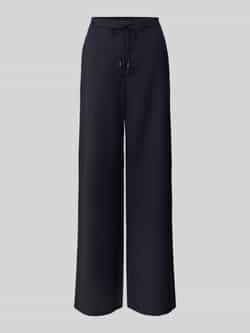 Max Mara Studio Oversized wijde broek van pure scheerwol model 'BERARD'