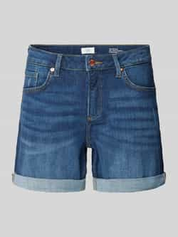 Q S by s.Oliver slim fit denim short blue