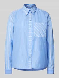 Milano italy Regular fit overhemdblouse met borstzak