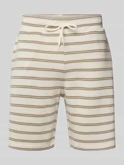 Only & Sons Regular fit korte broek met structuurmotief model 'IAN'